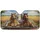 Funny Horses Driving Sunglasses Countryside - Road Trip Travel Essentials Gift Car Sunshade - 3