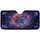 Luminous Neon Flowers Sparkling Stardust Cosmic Field - Distinctive Everyday Style Car Sunshade - 3