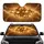 Opulent Golden Metallic Ribbons Waves Luminous Streaks Glow - Luxury Home Decor Gift Car Sunshade - 1