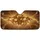 Opulent Golden Metallic Ribbons Waves Luminous Streaks Glow - Luxury Home Decor Gift Car Sunshade - 3