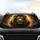 Majestic Lion Head Golden Mane - Car Decor Gift for Fantasy Lover Car Sunshade - 4