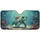 Baby Sea Turtle Red Crab Fish Sunlit Underwater Sea Grass Coral - Ocean Lover Gift Car Sunshade - 3