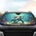 Baby Sea Turtle Red Crab Fish Sunlit Underwater Sea Grass Coral - Ocean Lover Gift Car Sunshade - 4