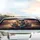 Shiba Inu Dogs Mountain Road Adventure Sunset - Dog Lover Travel Gift Car Sunshade - 5