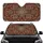 Persian Floral Medallion Arabesque Filigree Symmetrical Floral - Home Decor Gift Car Sunshade - 1