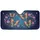 Iridescent Butterflies Bell Flowers Pastel Hearts Twinkling Stars - Home Decor Gift Car Sunshade - 3
