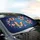 Iridescent Butterflies Bell Flowers Pastel Hearts Twinkling Stars - Home Decor Gift Car Sunshade - 6
