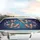 Iridescent Butterflies Bell Flowers Pastel Hearts Twinkling Stars - Home Decor Gift Car Sunshade - 5