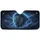 Lion Head Glowing Electric Blue Eyes Lightning Stormy Sky - Wildlife Lover Gift Car Sunshade - 3