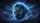 Lion Head Glowing Electric Blue Eyes Lightning Stormy Sky - Wildlife Lover Gift Car Sunshade - 7