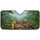 Three Sloths Driving Tropical Car Jungle Ride - Wildlife Lover Gift for Sloth Lovers Car Sunshade - 3
