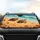 Sea Turtles Seashells Starfish Ocean Beach Tropical Decor Gift Car Sunshade - 4