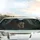 Piercing Amber-Eyed Bengal Tiger Ancient Jungle Ruin - Wildlife Lover Gift Car Sunshade - 5