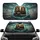 Two Majestic Lions Orange Sunglasses Shattered Glass Car Interior - Wildlife Lover Gift Car Sunshade - 1