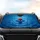 Red Cherry Deep Blue Water Concentric Ripples Submerged Shadow - Everyday Car Interior Decor Gift Car Sunshade - 4