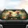 Friendly Skeletons Hawaiian Shirts Tropical Sunset Beach - Summer Road Trip Gift Car Sunshade - 4