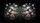 Luminous Dragonfly Botanical Dark Sky - Home Accent Gift Car Sunshade - 7