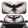 Majestic Black Mythical Bird Broad Wings Crimson Scarlet Aura - Bird Lover Gift Car Sunshade - 1