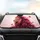 Majestic Lion Head Crimson Pink Floral - Home Decor Gift for Animal Lover Car Sunshade - 4