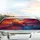 Abstract Circles Spheres Paint Splatters Brushstrokes Full-Canvas - Home Decor Gift Car Sunshade - 5