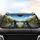 Skeletal Figures Fedora Sunglasses Open Road Highway Journey - Travel Essentials Car Sunshade - 4