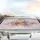 Seashell Starfish Conchs Palm Fronds - Coastal Home Decor Gift Car Sunshade - 5