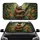 Realistic Fluffy Sloth Gerbera Daisies Lush Tropical Forest Canopy - Wildlife Lover Gift Car Sunshade - 1