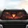 Roaring Fire Dragon Molten Scales Volcanic Clouds - Fantasy Lover Gift Car Sunshade - 4
