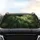 Verdant Monstera Deliciosa Leaves Tropical Foliage - Home Decor Gift for Plant Lovers Car Sunshade - 4