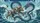 Armored Cyborg Bull Serpentine Dragon Epic Ocean Battle - Mythical Creatures Decor Gift Car Sunshade - 7