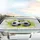 Soccer Balls Paint Splashes Drips - Active Lifestyle Sports Lover Gift Car Sunshade - 5