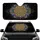 Golden Mandala Paisley Floral Swirls - Boho Lifestyle Gift for Yoga Lover Car Sunshade - 1