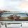 Dachshunds with Sunglasses Road Trip Vista - Dog Lover Travel Gift Car Sunshade - 5