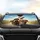 Dachshunds with Sunglasses Road Trip Vista - Dog Lover Travel Gift Car Sunshade - 4
