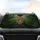 Majestic Leopard Jungle Foliage - Wildlife Lover Gift for Leopard Lover Car Sunshade - 4