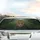 Majestic Leopard Jungle Foliage - Wildlife Lover Gift for Leopard Lover Car Sunshade - 5