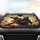 Alligator Skeletal Bear Desert Road Trip - Adventure Seeker Car Enthusiast Gift Car Sunshade - 4