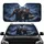 Gray Wolf Red Fox Sunglasses Leather Jacket Moonlit Night - Wildlife Lover Gift Car Sunshade - 1