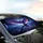 Majestic Fantasy Phoenix Outstretched Wings Cosmic Nebula Stardust Planets - Sci-Fi Fantasy Lover Gift Car Sunshade - 6