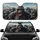 Joyful Gorillas with Sunglasses Mountain Range Wildlife Lover Gift Car Sunshade - 1
