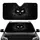 Black Cat Crescent Eyes Cosmic Smoke Stardust - Nocturnal Animal Lover Gift Car Sunshade - 1