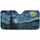 Cypress Tree Village Starry Night Sky Celestial Landscape - Post-Impressionist Art Collector Home Gift Car Sunshade - 3
