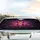 Luminous Magenta Butterflies Golden Cosmic Sky Stardust - Fantasy Lover Home Decor Gift Car Sunshade - 5