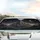 Majestic Mountain Golden Glow Crescent Moon Stars Midnight Sky - Nature Lover Gift Car Sunshade - 5