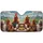 Chicken Family Road Trip Adventure - Travel Essentials Gift Car Sunshade - 3