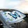 Blue Morpho Butterfly Cherry Blossom - Wildlife Lover Gift Car Sunshade - 6