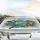 Leather Handle Tennis Racket Tennis Ball Paint Splatter - Sports Lover Gift Car Sunshade - 5