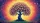 Tree of Life Lollipop Leaves Glowing Stars Luminous Sky Confetti Shapes - Home Decor Gift Car Sunshade - 7