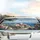 Mediterranean Coastal Village White-Sailed Boats Autumn Leaves - Travel Essentials Car Sunshade - 5