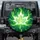 Maple Leaf Swirling Energy Mystical Forest Aurora - Nature Lover Outdoor Decor Gift Spare Tire Cover - 1